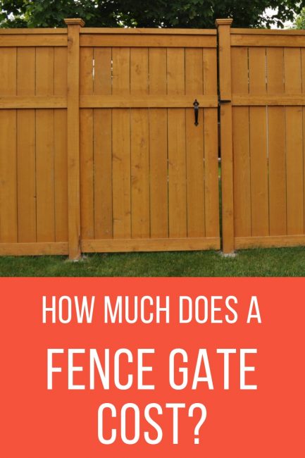 Cost To Install A Fence Gate In 2021, How Much Does A Garden Gate Cost