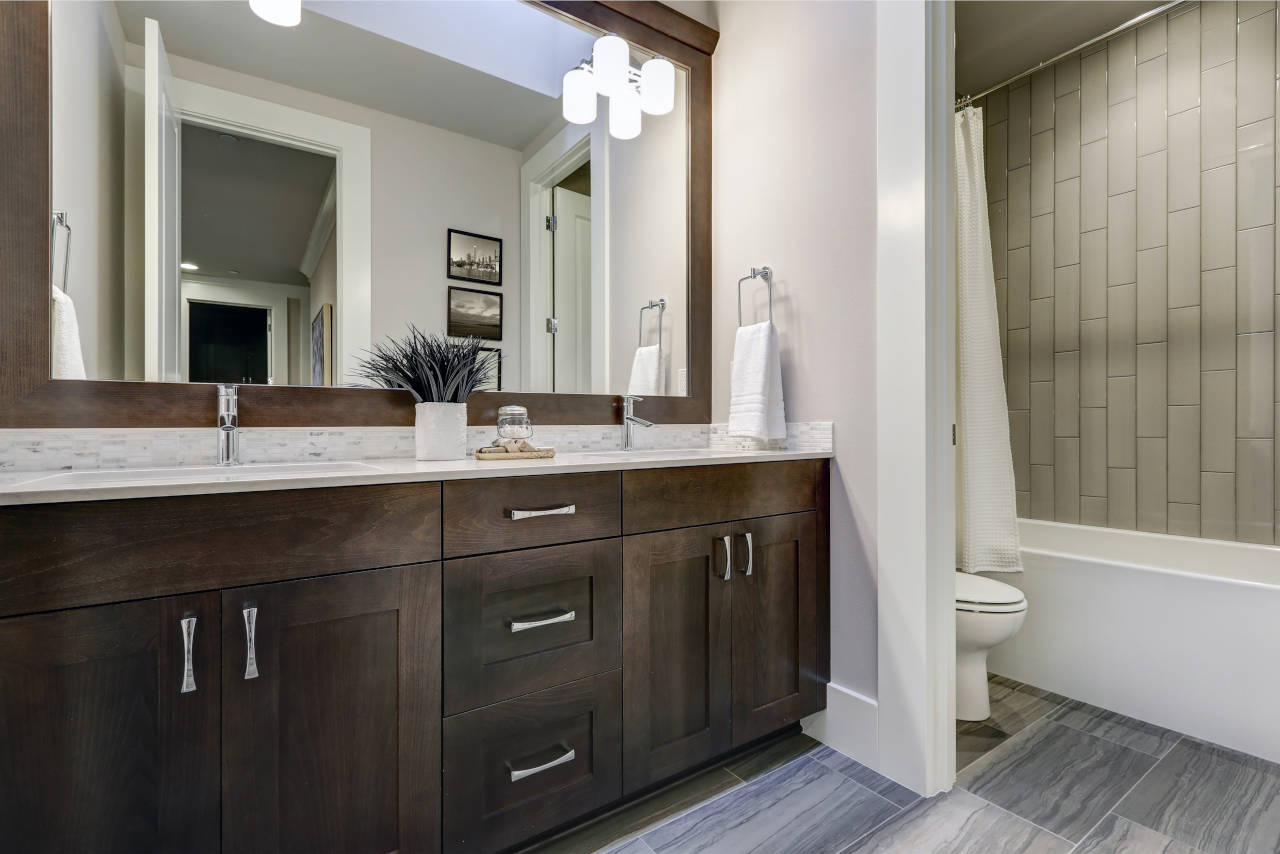 Cost To Install Bathroom Vanity 2022, What To Use Attach A Sink Vanity