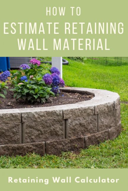 Retaining Wall Calculator Ultimate Guide To Estimation - Retaining Wall Block Calculator For Fire Pit