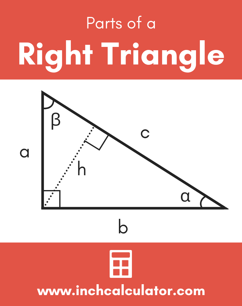 Right Triangle Calculator Solve Any Edge Or Angle Inch Calculator