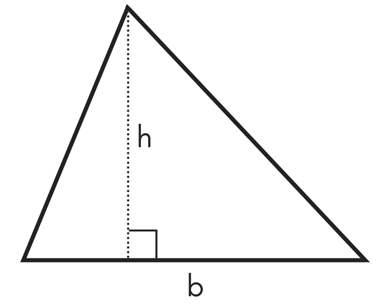 height of isosceles right triangle