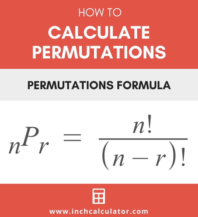 permutation formula calculator