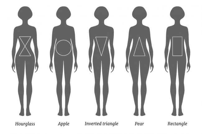 ladies figure types